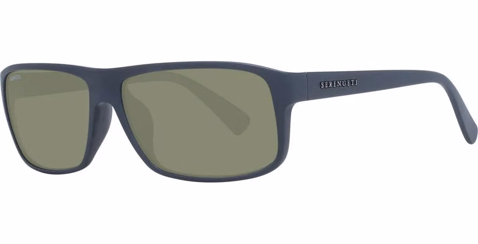 Serengeti Gray Plastic Sunglasses
