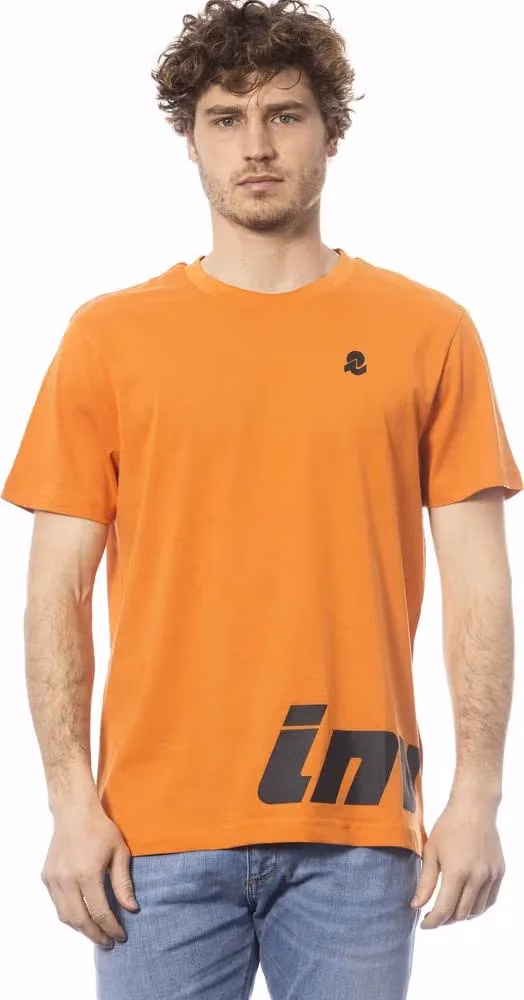 Invicta Orange Cotton Men T-Shirt