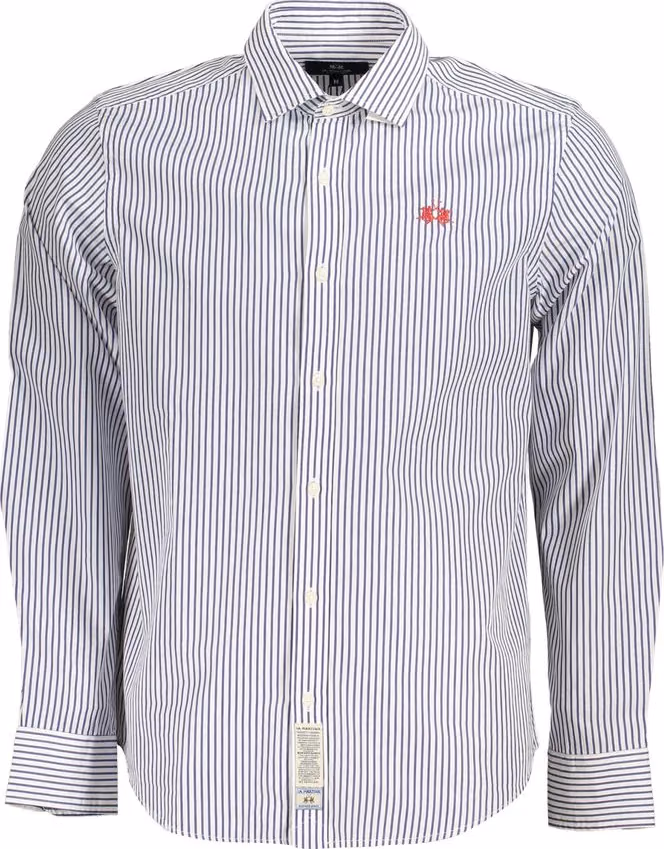 La Martina White Cotton Shirt