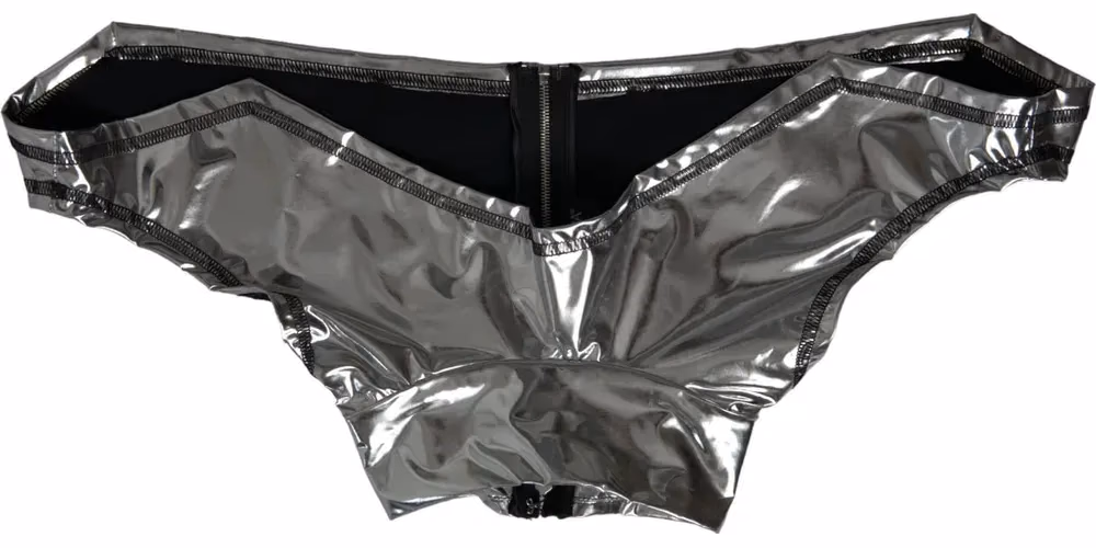 Dolce & Gabbana Silver Polyester Stretch Top