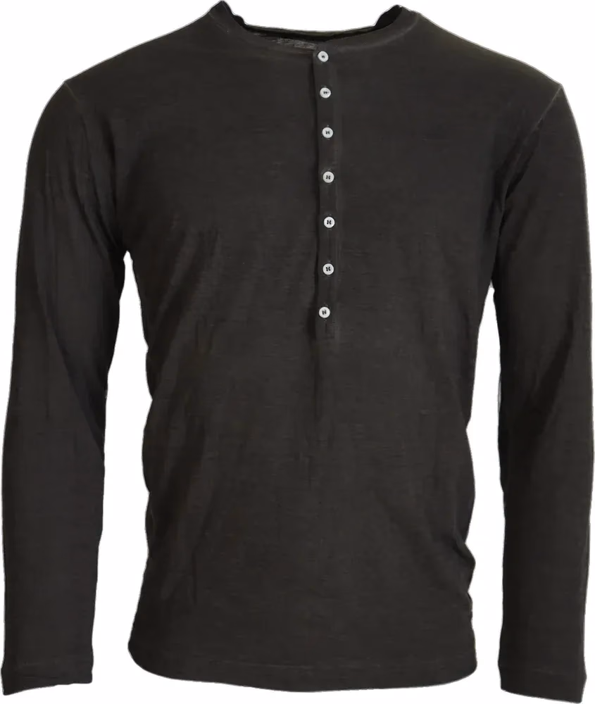 Dsquared² Gray Cotton Linen Long Sleeves Pullover Sweater