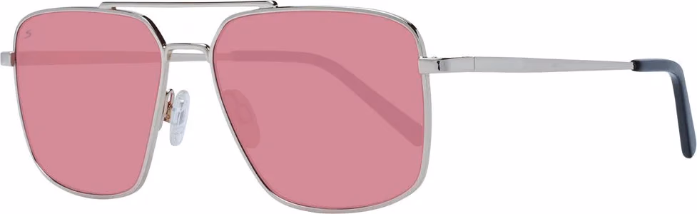 Serengeti Silver Metal Sunglasses