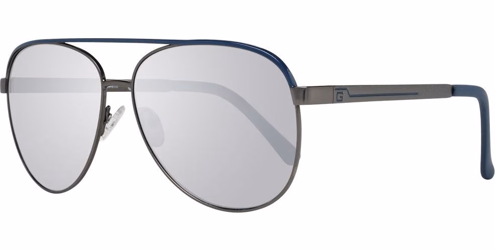 Guess Gray Metal Sunglasses