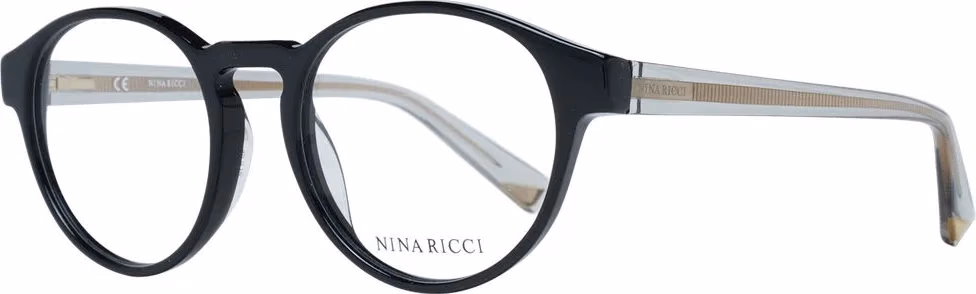 Nina Ricci Black Plastic Glasses (Frames)