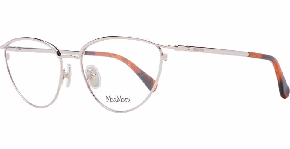 Max Mara Rose Gold Metal Glasses (Frames)