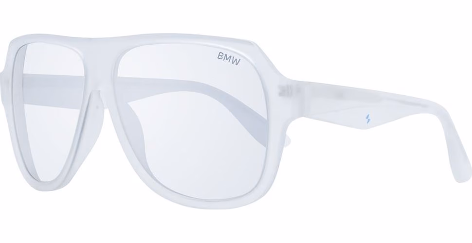 BMW Gray Plastic Sunglasses