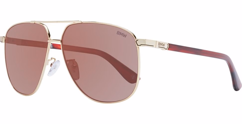 BMW Gold Metal Sunglasses
