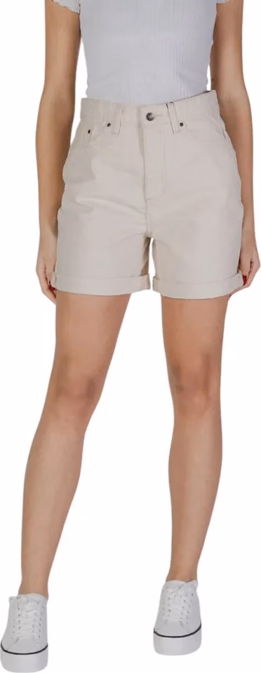 B.Young Beige Cotton Shorts