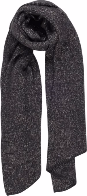 Pieces Black Recycled Polyester Scarf