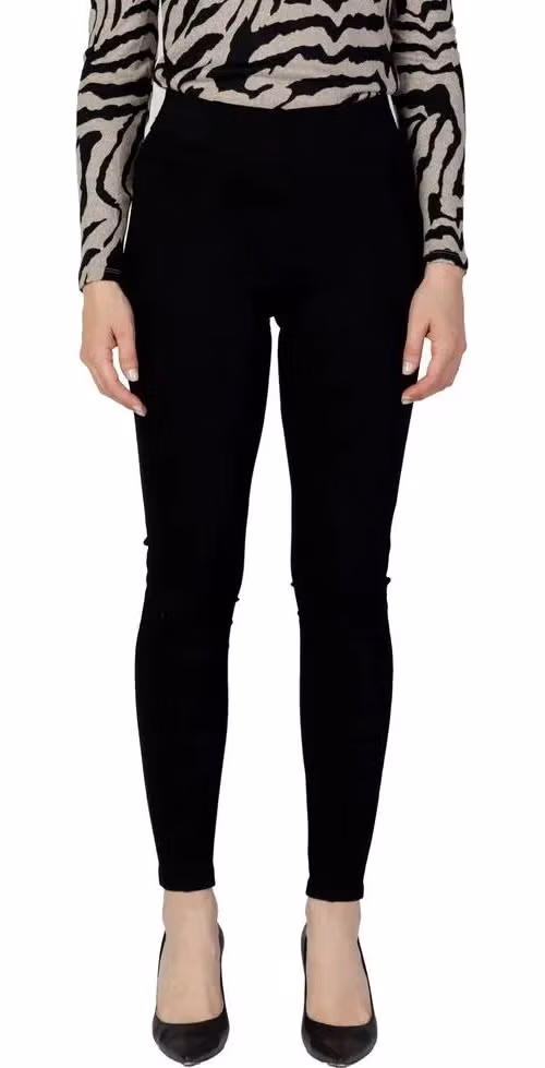Only Black Viscose Leggings