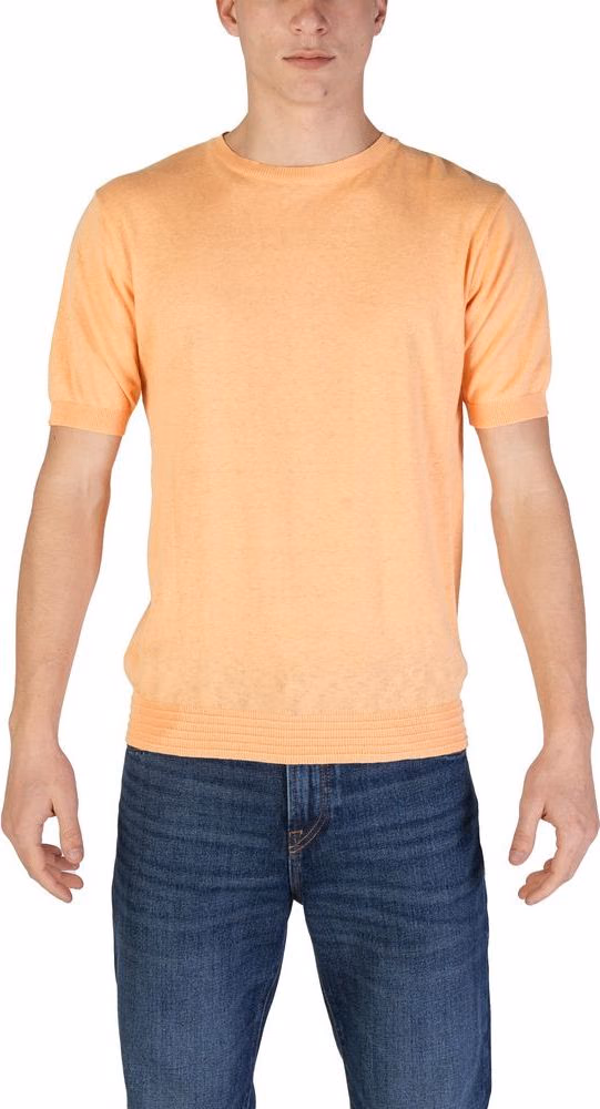 Hamaki-Ho Orange Cotton Sweatshirt