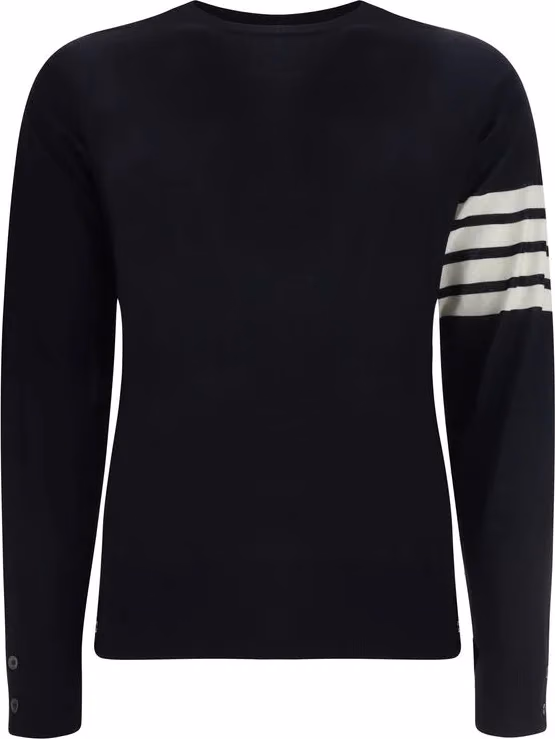 Thom Browne Blue Wool Oves Aries Sweatshirt