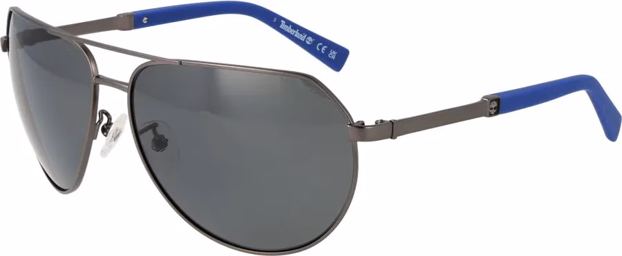 Timberland Gray Metal Sunglasses
