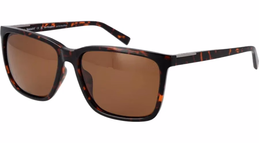Timberland Brown Plastic Sunglasses