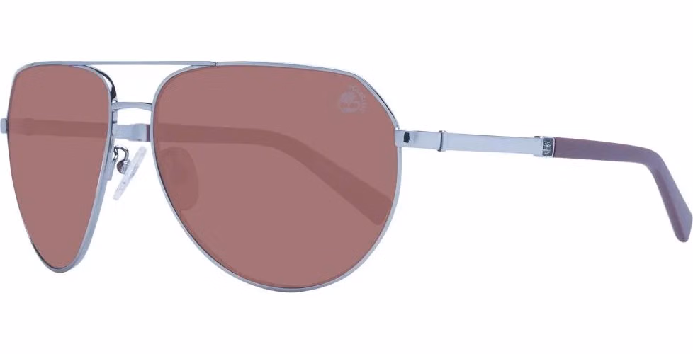 Timberland Gray Metal Sunglasses
