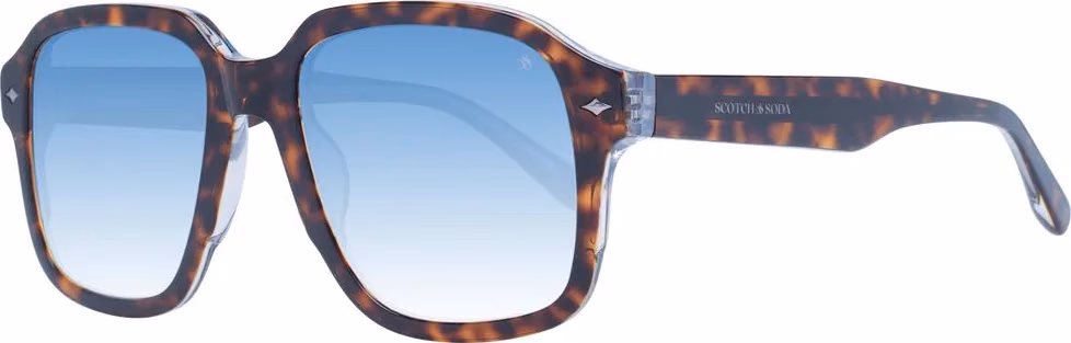 Scotch & Soda Brown Metal Sunglasses