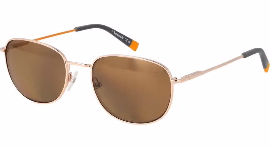 Timberland Gold Metal Sunglasses