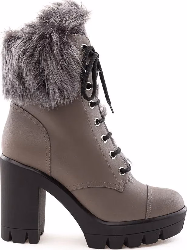 Giuseppe Zanotti Beige Eco Leather Lace-Up Boots
