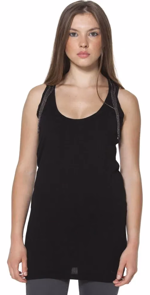 Fred Perry Black Wool Women T-Shirt