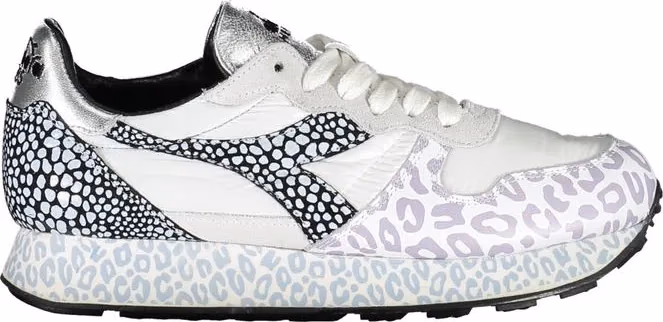 Diadora White Leather Women Sneaker