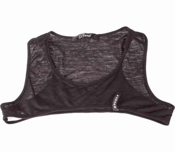 Phard Black Viscose Women Intimate Top