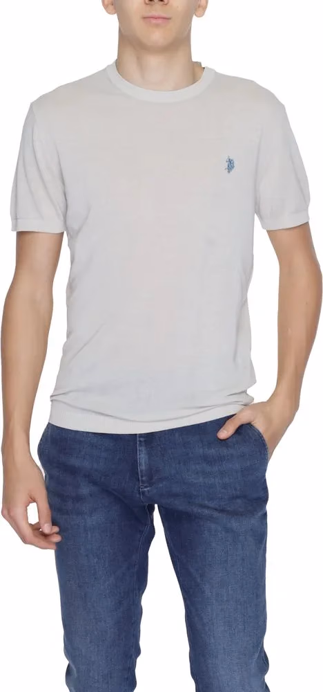 U.S. POLO ASSN. Gray Cotton T-Shirt