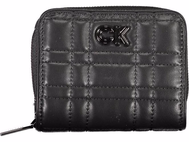 Calvin Klein Nero Polyester Woman Wallet