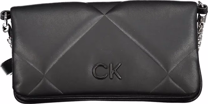 Calvin Klein Black Polyester Women Handbag