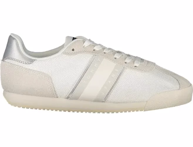 Tommy Hilfiger Bianco Polyester Women Sneaker