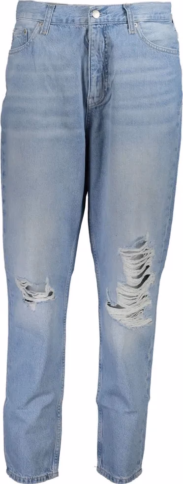Calvin Klein Azzurro Cotton Woman Jeans