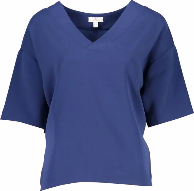 Gant Blue Cotton Women T-Shirt