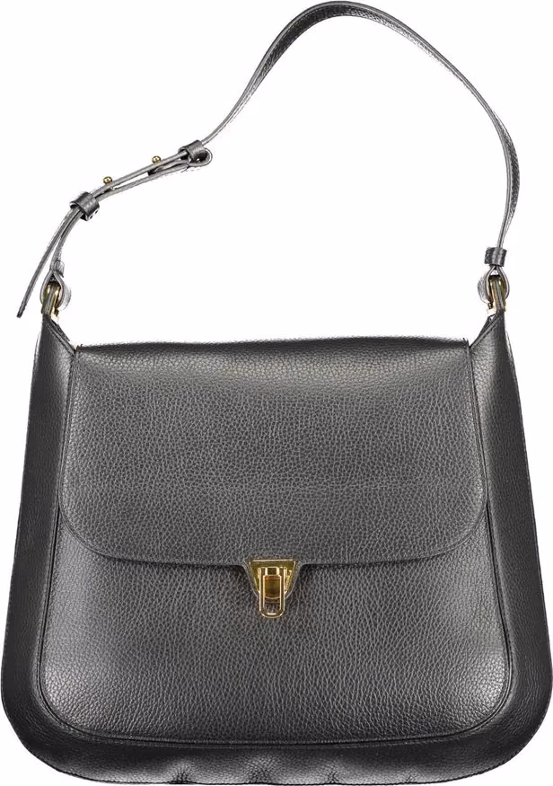Coccinelle Black Leather Women Handbag