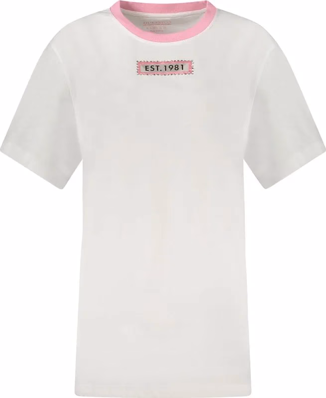 Guess Jeans White Cotton Women T-Shirt