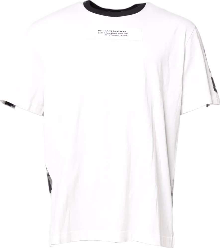 Dolce & Gabbana Multicolor Camouflage Crew Neck T-shirt