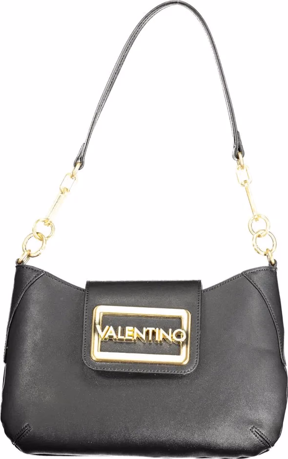 Mario Valentino Black Polyurethane Women's Bag