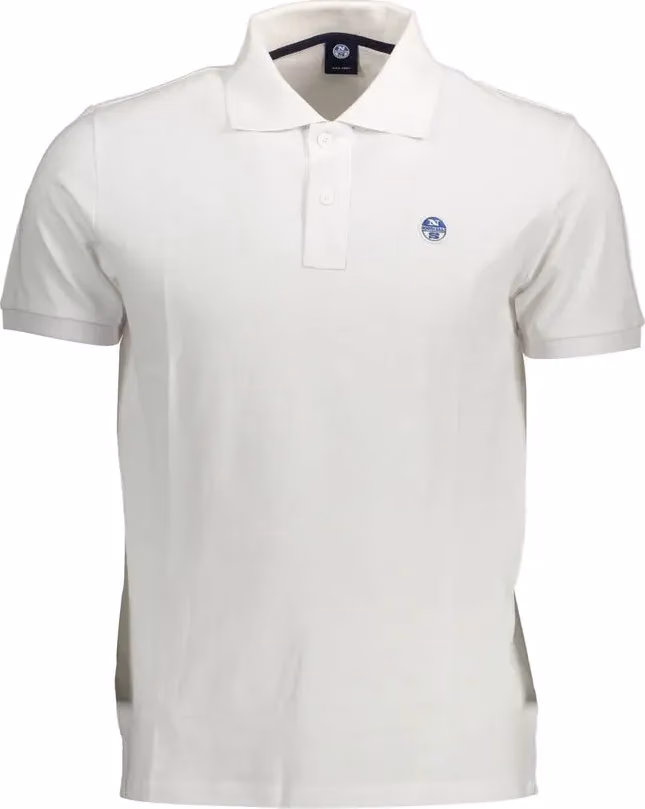North Sails Bianco Cotton Men Polo