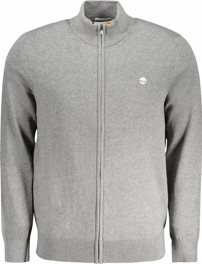 Timberland Grigio Organic Cotton Men Cardigan
