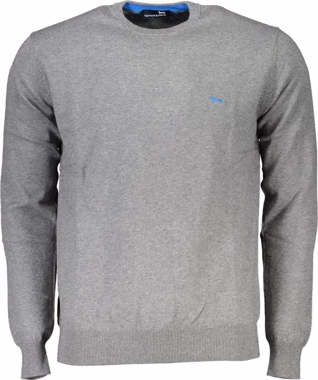 Harmont & Blaine Grigio Cotton Men's Sweater