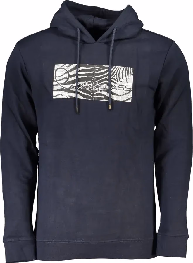 Cavalli Class Blue Cotton Men's Sweatshirt