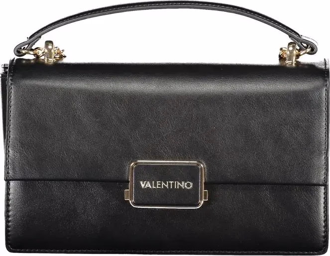 Mario Valentino Black Polyurethane Women's Bag