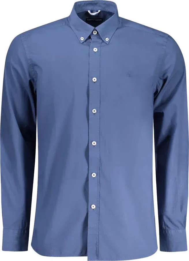 North Sails Blue Cotton Men's Shirt