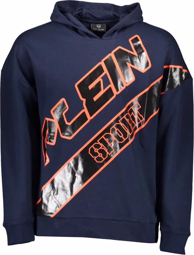 Plein Sport Blue Cotton Men's Sweatshirt