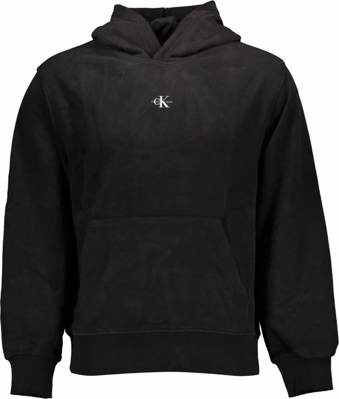 Calvin Klein Black Cotton Men's Hoodie