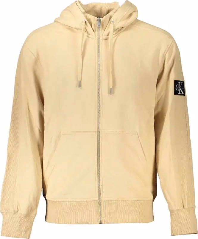 Calvin Klein Beige Cotton Men Sweater