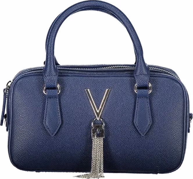 Mario Valentino Blue Polyurethane Women's Bag
