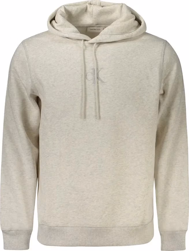 Calvin Klein Grigio Cotton Men's Hoodie