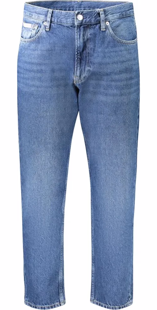 Calvin Klein Blu Cotton Men Jeans