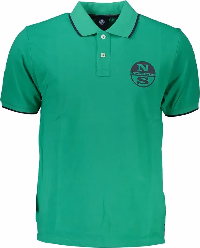 North Sails Verde Cotton Men Polo Shirt