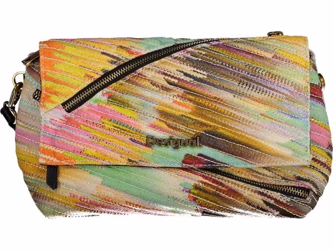 Desigual Giallo Polyester Women Bag