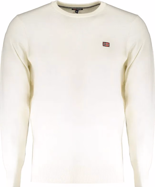 Norway 1963 Bianco Poliammide Men's Sweater